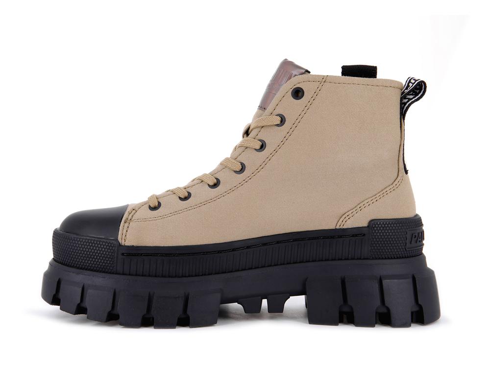 Olive Palladium REVOLT HI TX Women High Top Boots  Israel |  13628-WGUB