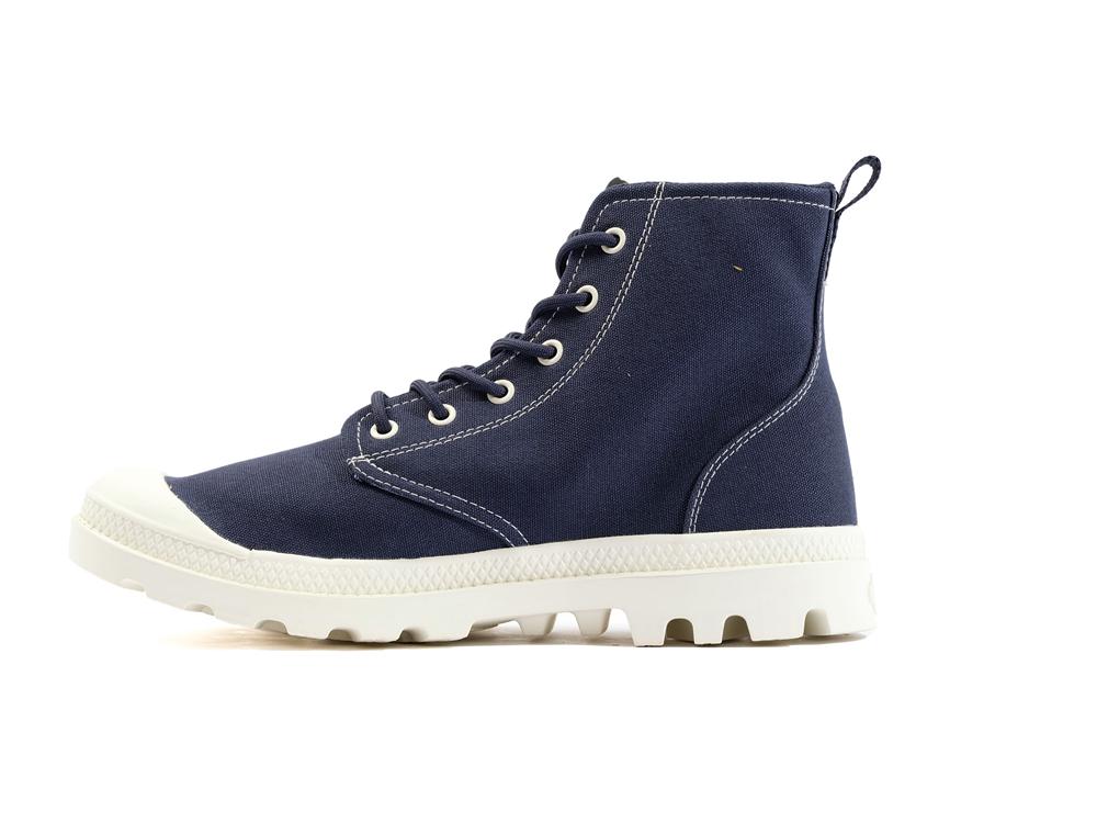 Ombre Blue Palladium PAMPA BLANC Men High Tops Shoes  Israel |  02137-ATPS