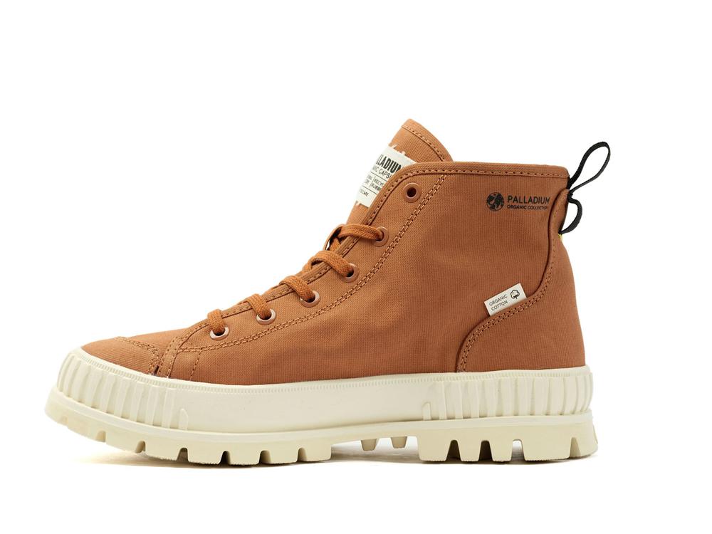 Peru Archive Brown Palladium PALLASHOCK ORGANIC 2 Kids' High Top Boots  Israel |  34058-WEBR