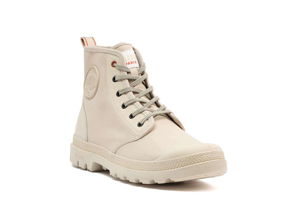 Sahara Beige Palladium PAMPA LITE+ HI PARIS Women High Tops Shoes  Israel |  63285-CEHL