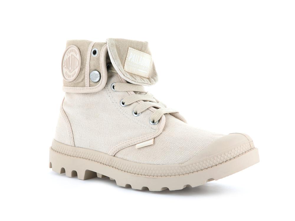 Sahara Green / Safari Palladium BAGGY Women High Top Boots  Israel |  07813-AZWM