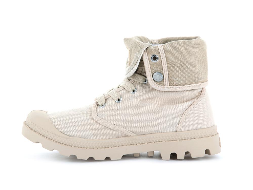 Sahara Green / Safari Palladium BAGGY Women High Top Boots  Israel |  07813-AZWM