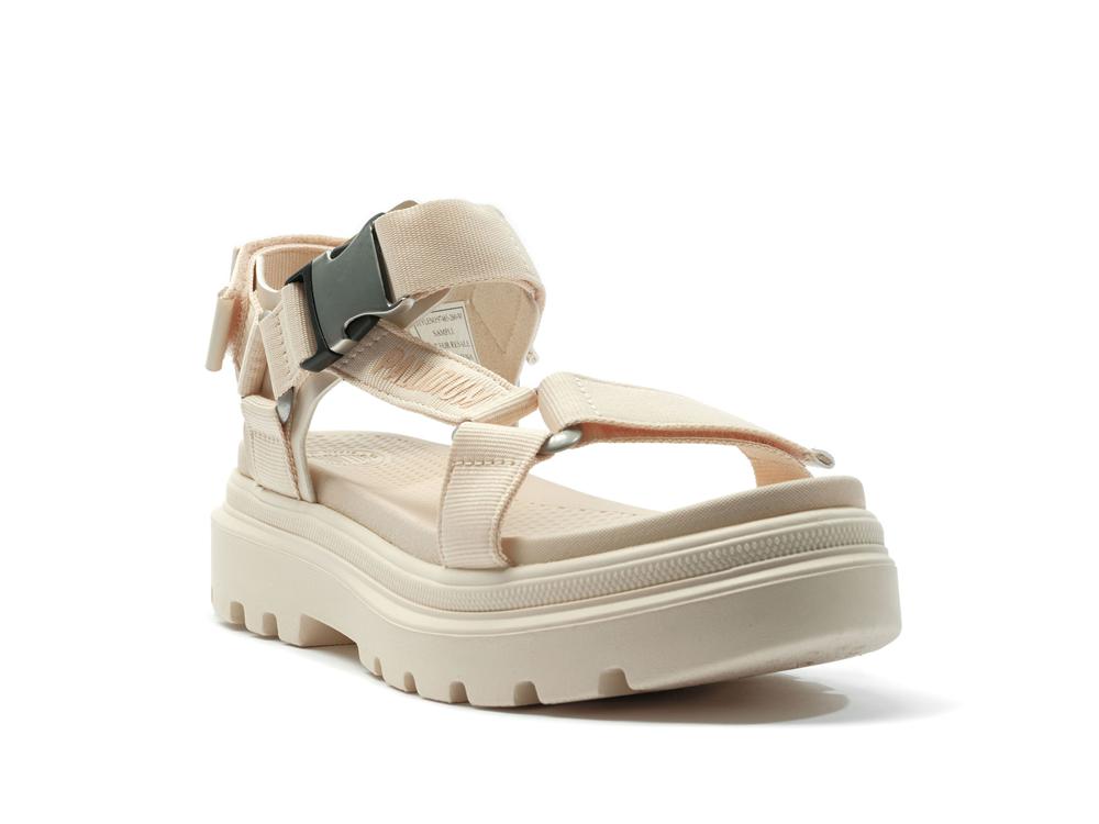 Sand Beige Palladium PALLACRUISE STRAP Women Sandals  Israel |  25347-OARD