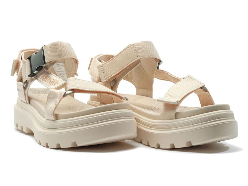 Sand Beige Palladium PALLACRUISE STRAP Women Sandals  Israel |  25347-OARD