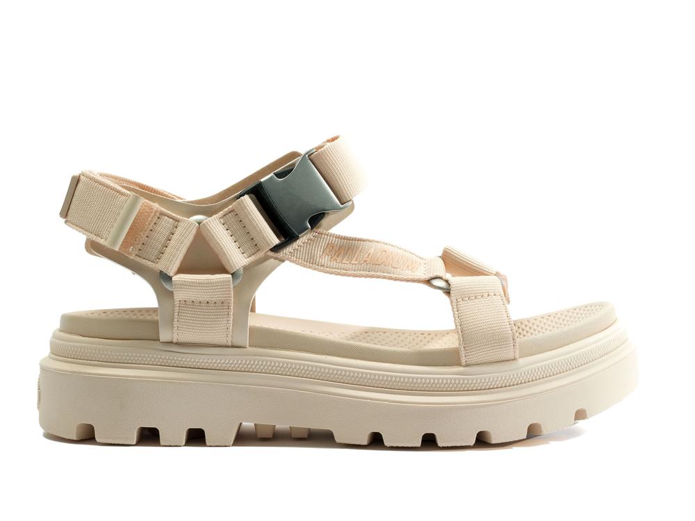 Sand Beige Palladium PALLACRUISE STRAP Women Sandals  Israel |  25347-OARD