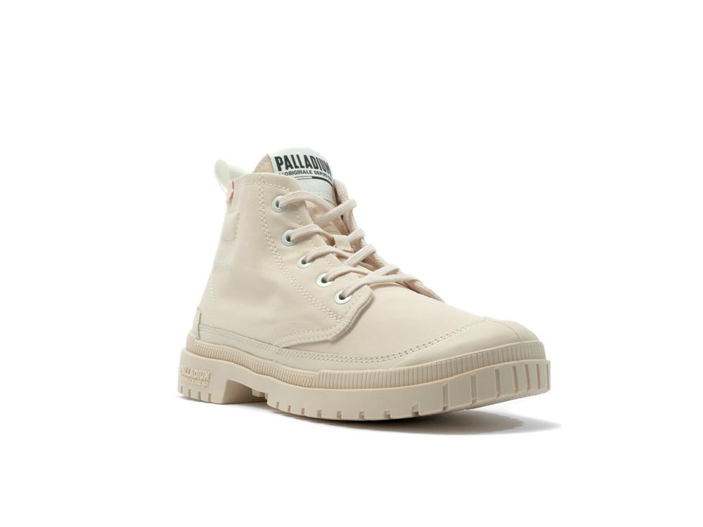 Sand Beige Palladium SP20 HI TECH Men High Tops Shoes  Israel |  37296-WMHV