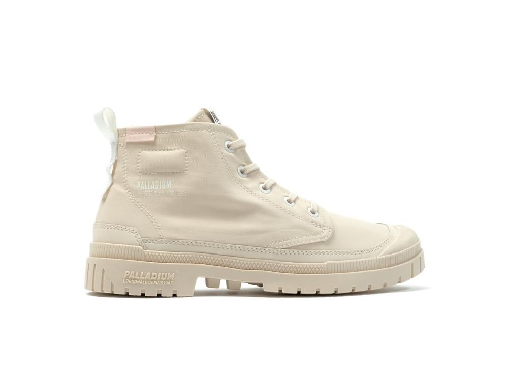 Sand Beige Palladium SP20 HI TECH Women High Tops Shoes  Israel |  31685-MTSA