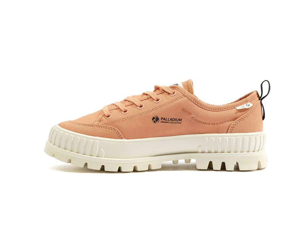 Sandstone Orange Palladium PALLASHOCK LO ORGANIC 2 Women Low Tops Sneakers  Israel |  52460-TWJK