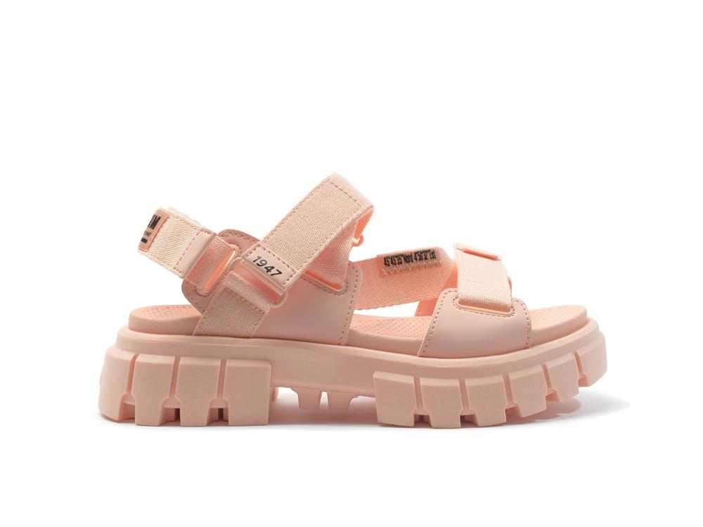 Sandy Peach Coral Palladium REVOLT SANDAL MONO Women Sandals  Israel |  27805-CKLU