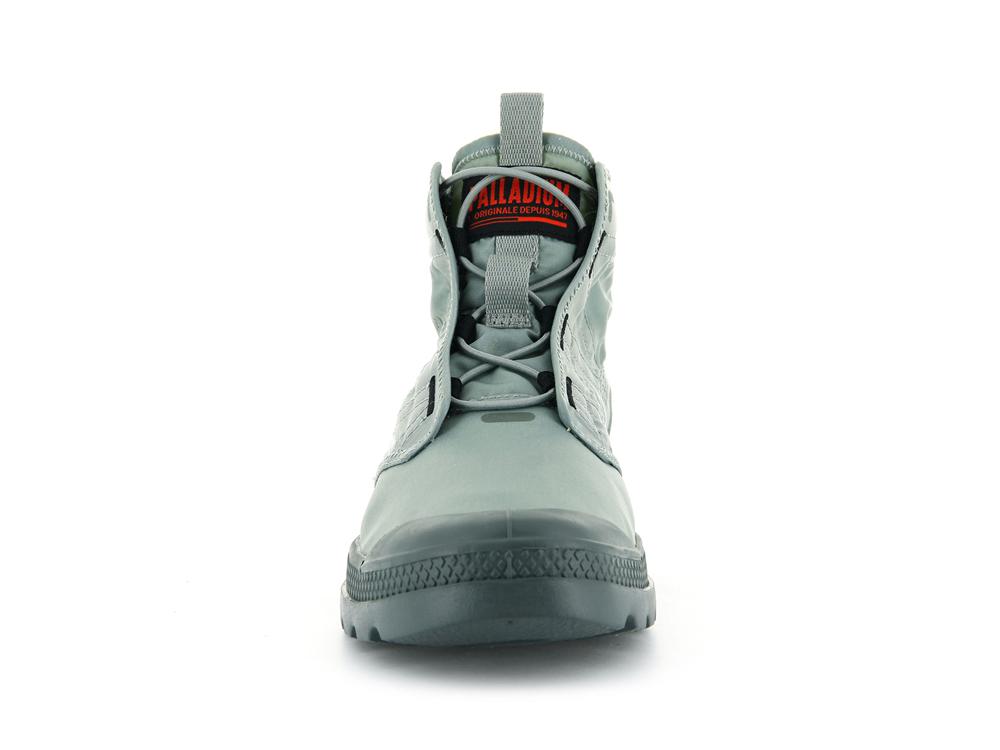 Slate Grey Palladium PAMPA TRAVEL LITE Men High Top Boots  Israel |  02657-JVHB