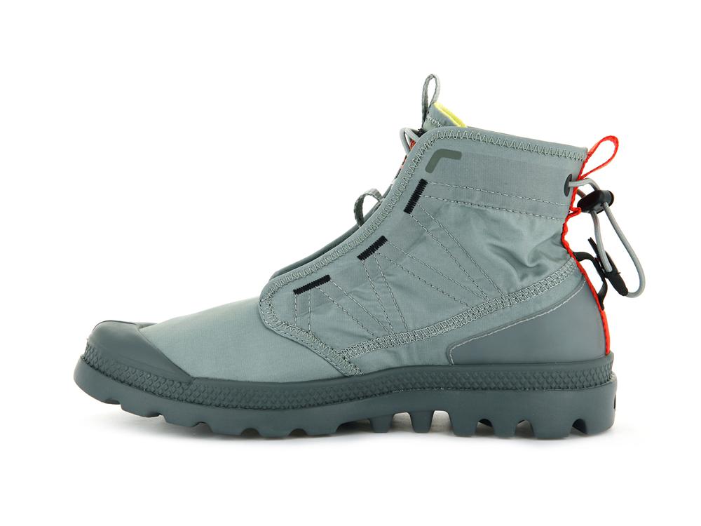 Slate Grey Palladium PAMPA TRAVEL LITE Women High Top Boots  Israel |  79815-VYTO