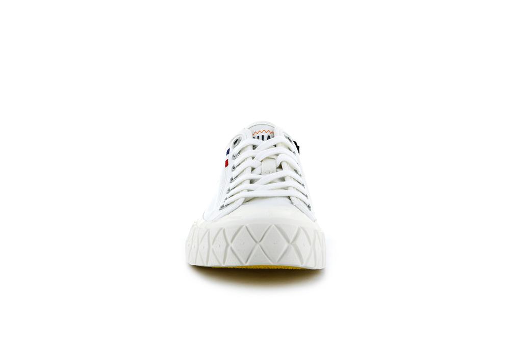 Star White Palladium PALLA ACE CANVAS Women Low Tops Shoes  Israel |  97830-KYEB