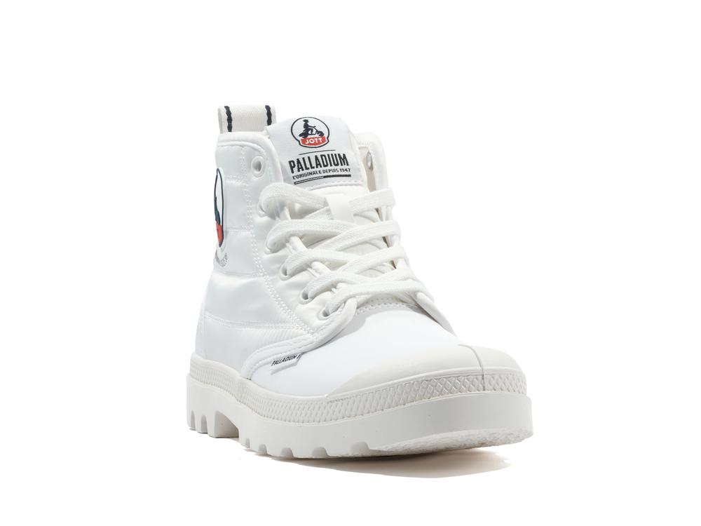 Star White Palladium PAMPA HI DARE RHONA Men High Tops Shoes  Israel |  42957-RMQX