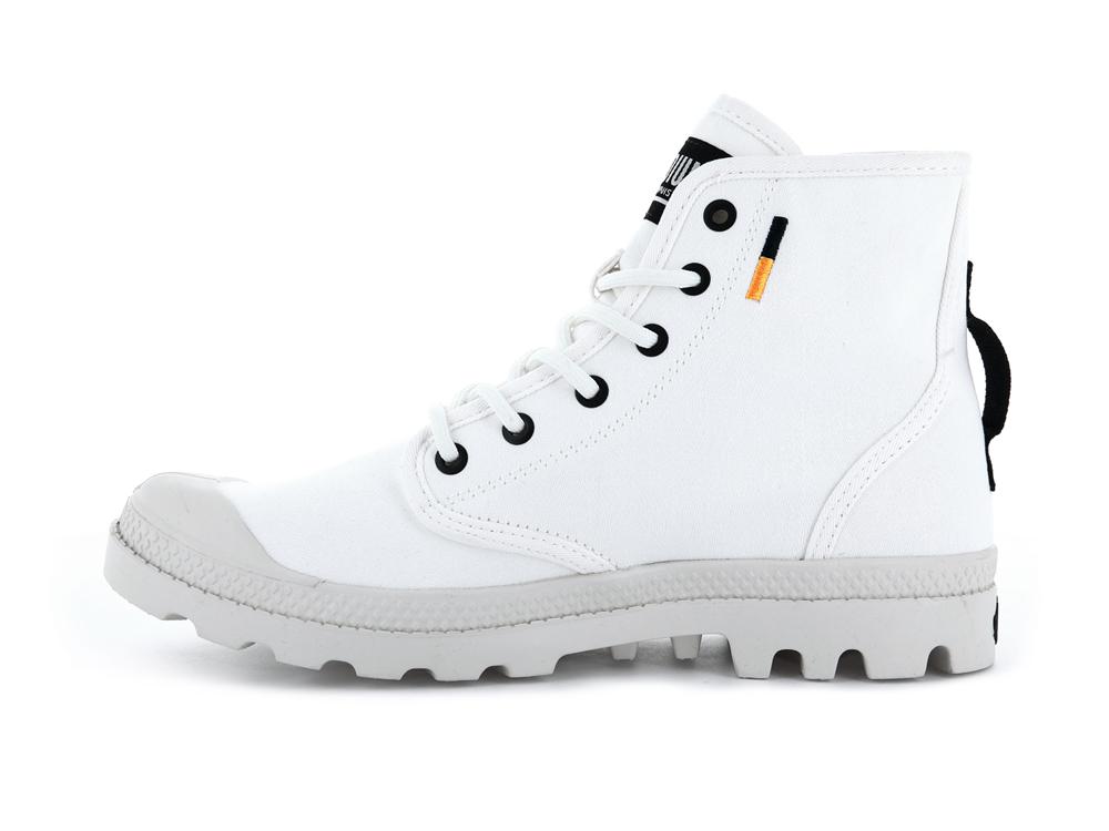 Star White Palladium PAMPA HI HTG SUPPLY Women High Top Boots  Israel |  93170-SPEZ