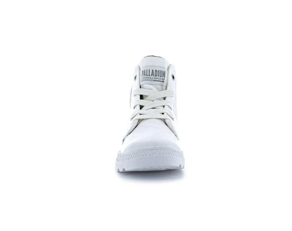 Star White Palladium PAMPA HI Women High Tops Shoes  Israel |  05971-OVBM