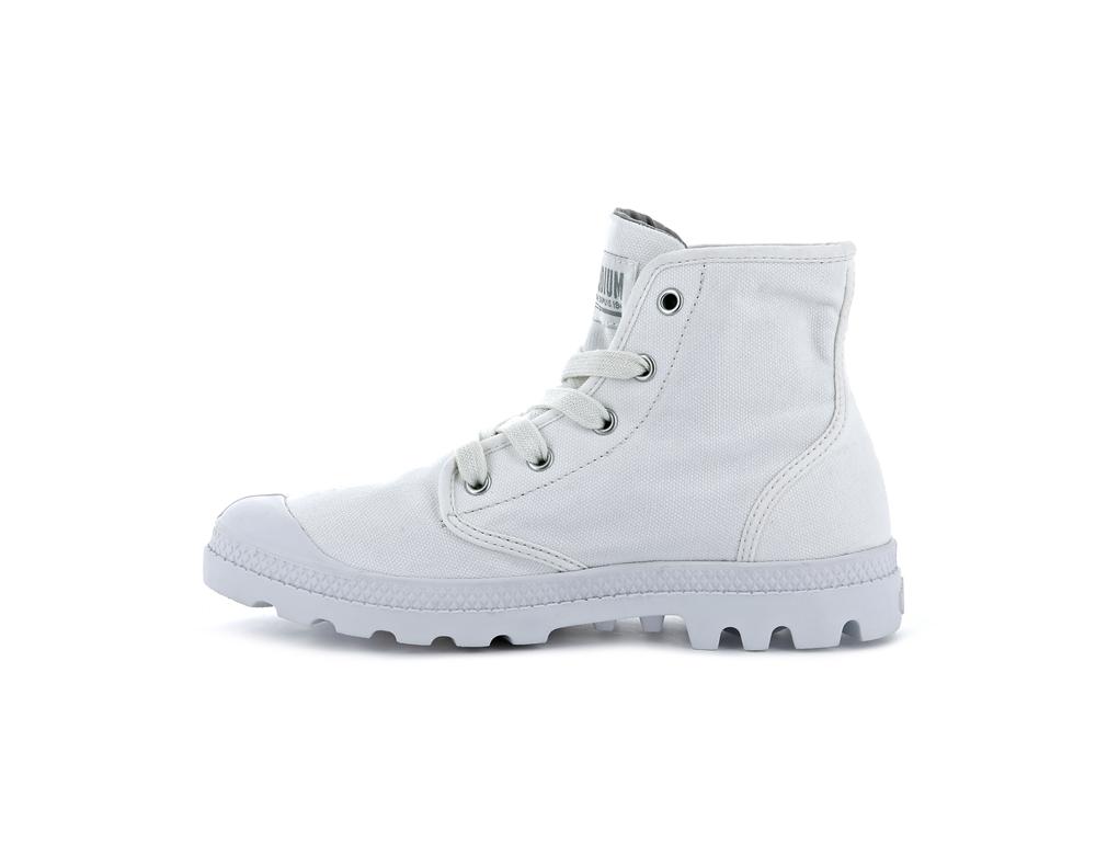 Star White Palladium PAMPA HI Women High Tops Shoes  Israel |  05971-OVBM