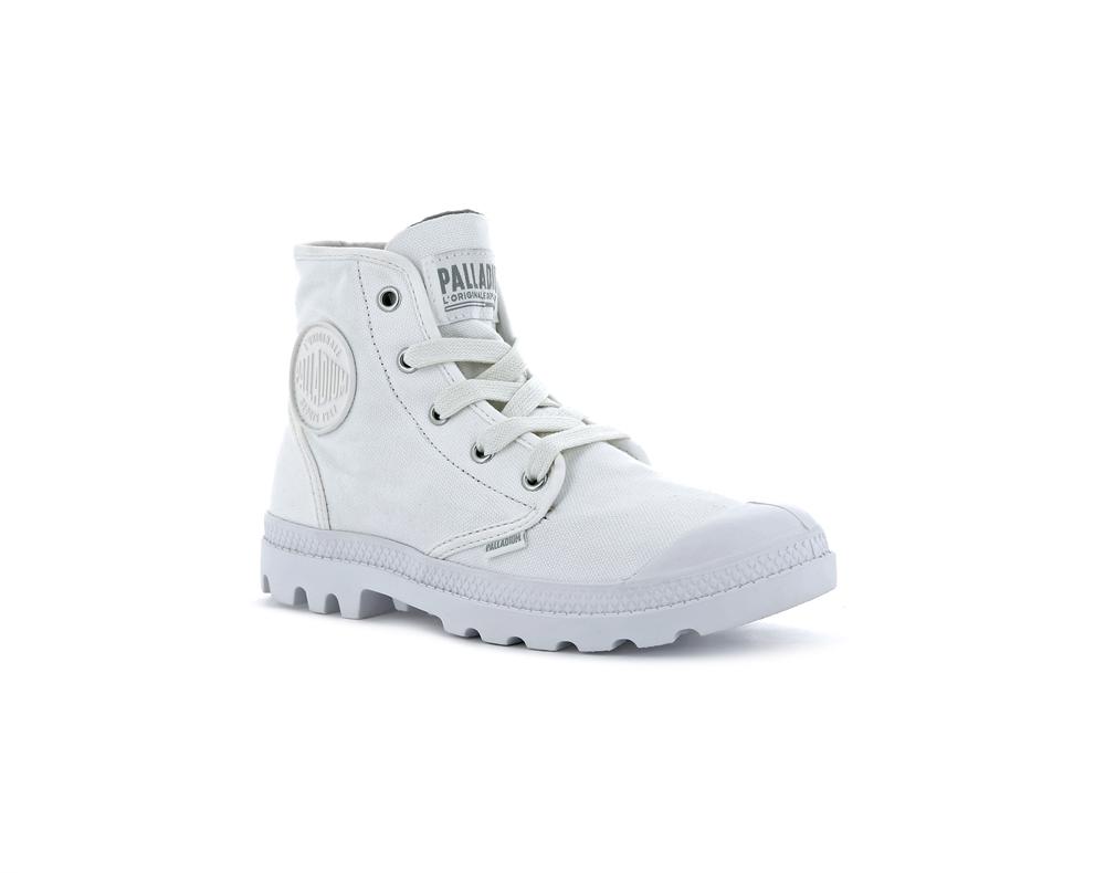 Star White Palladium PAMPA HI Women High Top Boots  Israel |  71064-RUZO