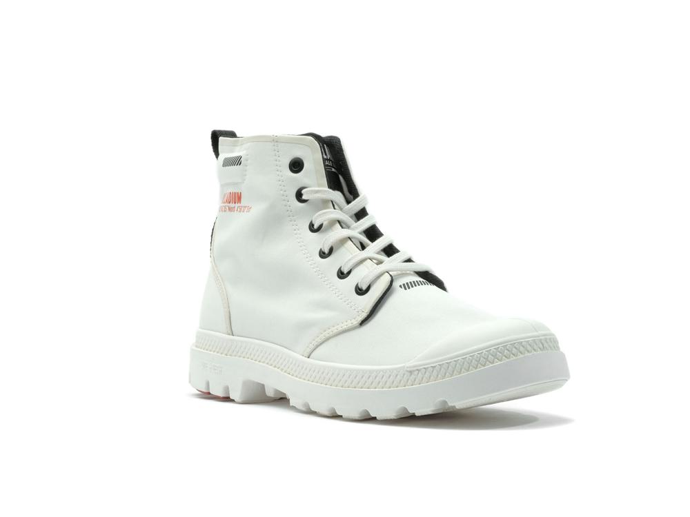 Star White Palladium PAMPA LITE+ HI Men High Tops Shoes  Israel |  82653-ERVW