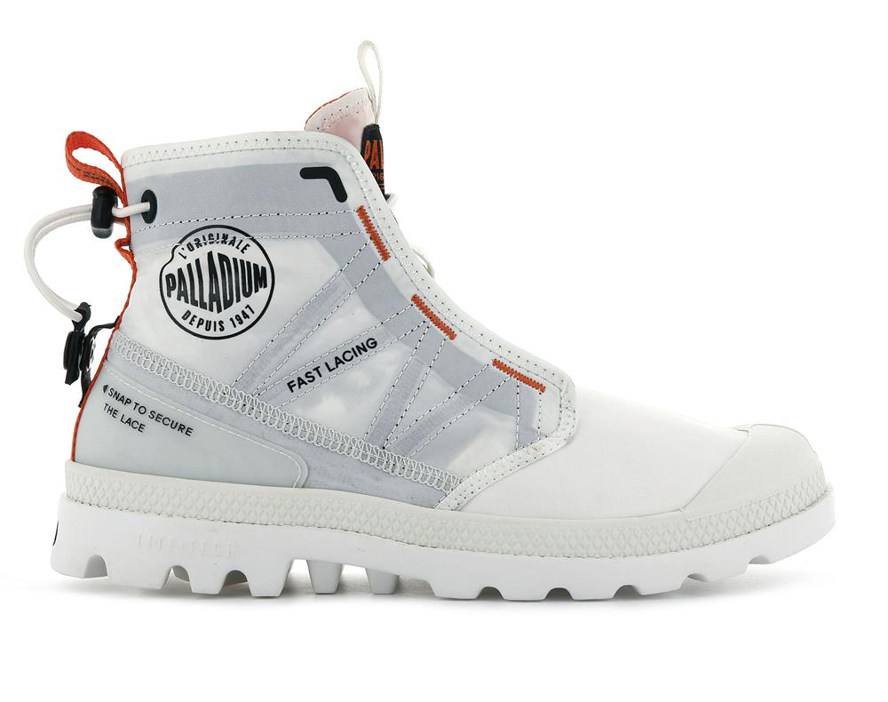 Star White Palladium PAMPA TRAVEL LITE Men High Top Boots  Israel |  34916-BOIS