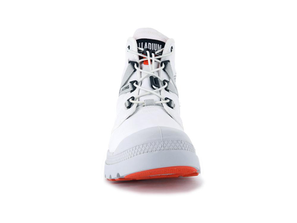 Star White Palladium PAMPA TRAVEL LITE+ WATERPROOF Women High Top Boots  Israel |  65340-PEUL