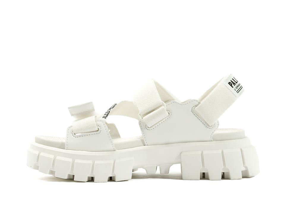 Star White Palladium REVOLT SANDAL MONO Women Sandals  Israel |  79165-GEJW