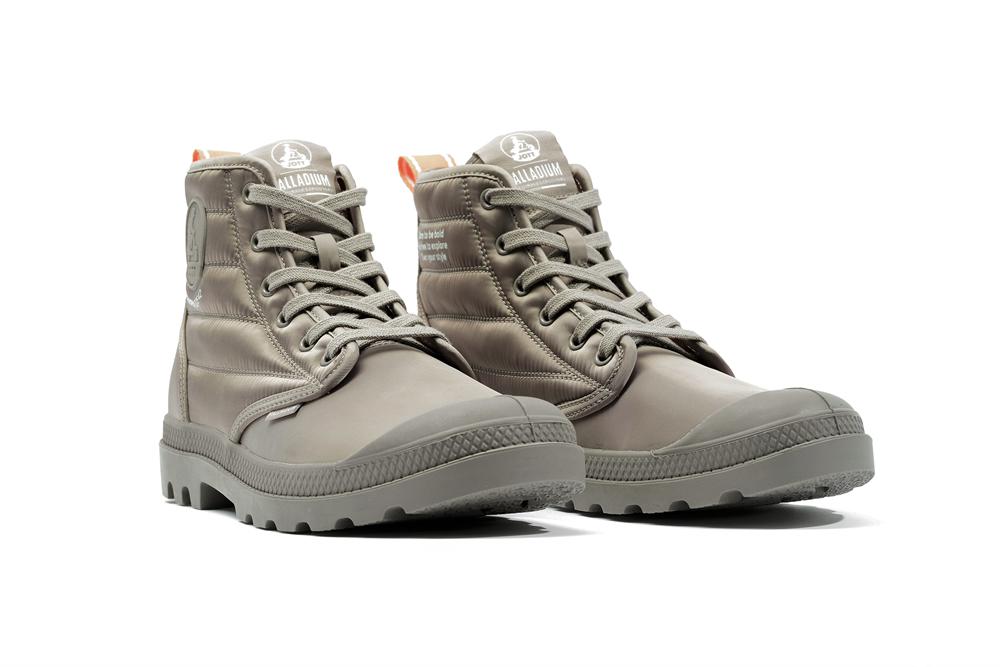 Taupe Grey Palladium PAMPA HI DARE RHONA Women High Tops Shoes  Israel |  46591-LVMF