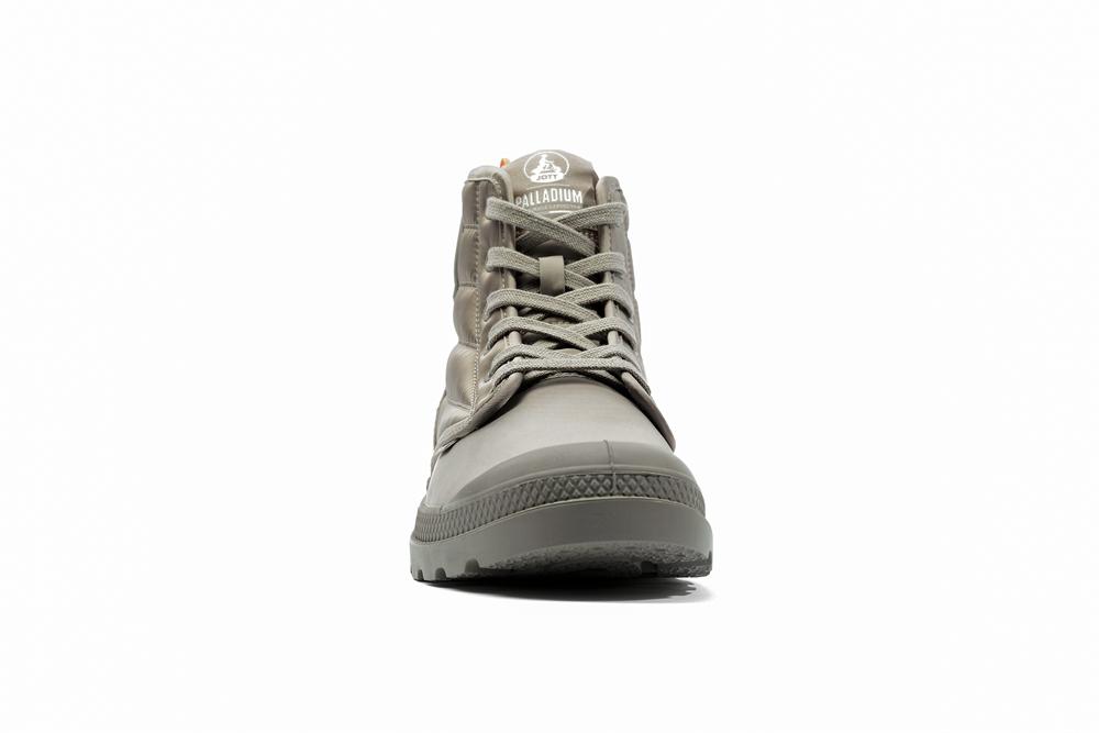 Taupe Grey Palladium PAMPA HI DARE RHONA Men High Tops Shoes  Israel |  29678-YTDM