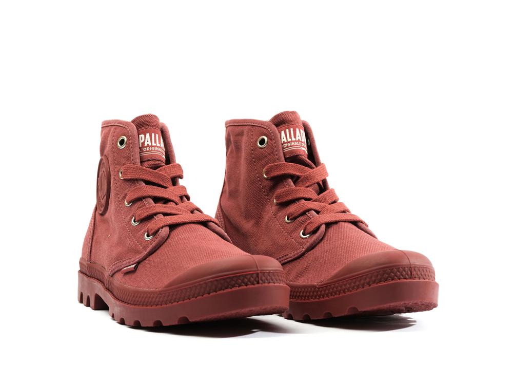 Wax Red Palladium PAMPA HI Women High Top Boots  Israel |  95823-IJSW