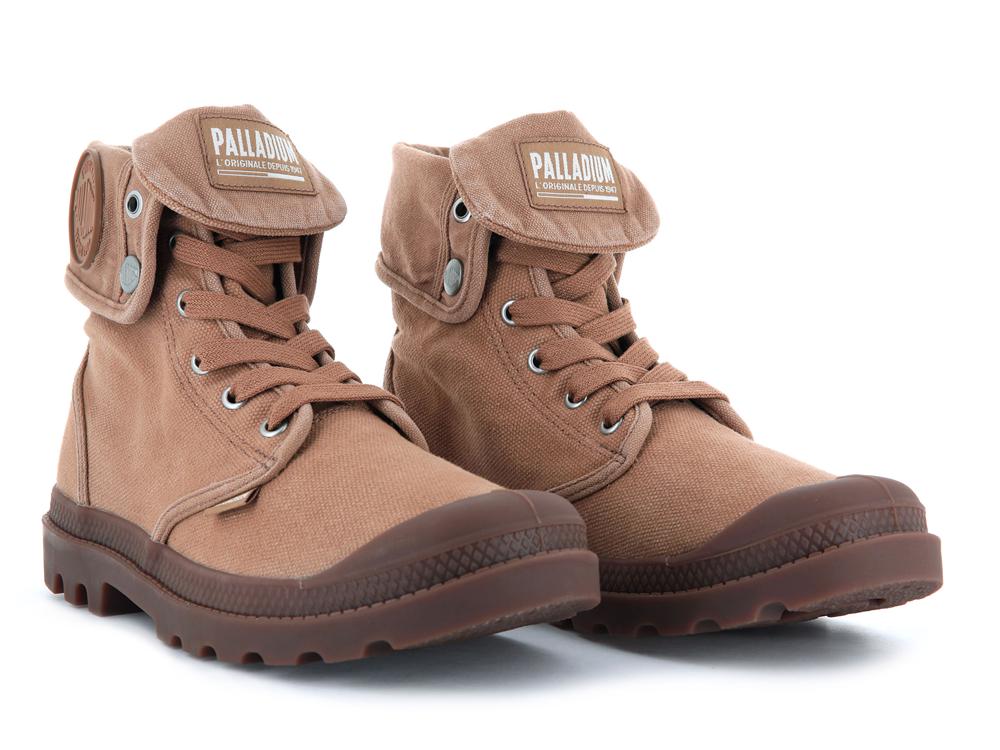 Woodlin Brown Palladium BAGGY Women High Top Boots  Israel |  81742-YKWN