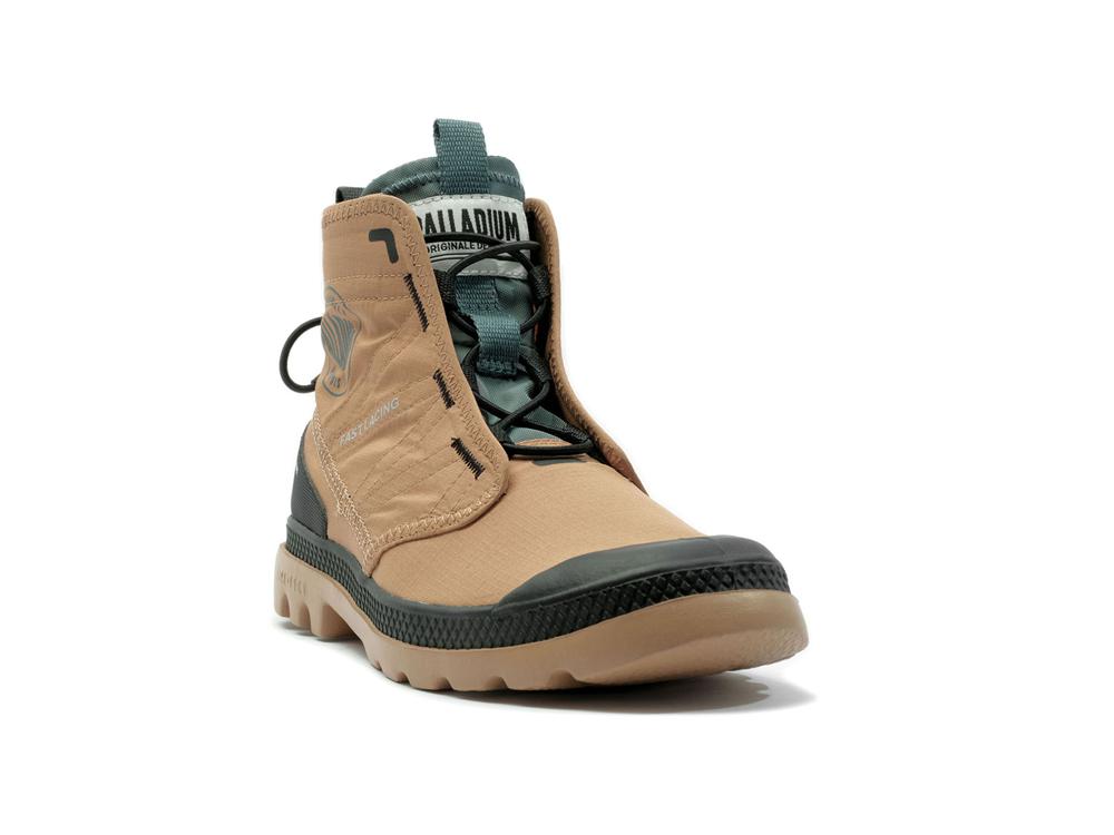 Woodlin Brown Palladium PAMPA TRAVEL LITE RS Women High Top Boots  Israel |  37486-HEXI