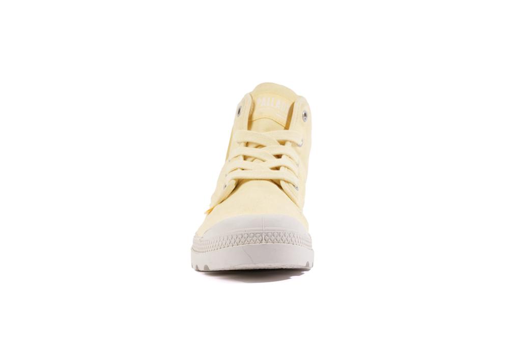 Yellow Light Palladium PAMPA HI Women High Tops Shoes  Israel |  27834-YHAR